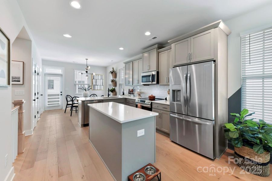Furnished interior view inside a new home in , Charlotte (Image 23).