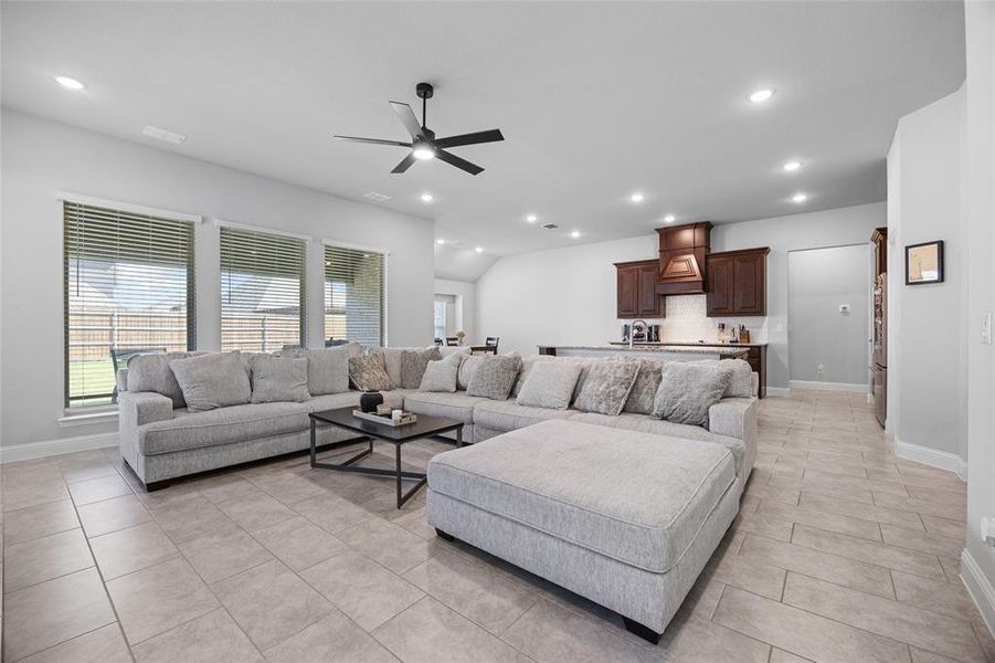 Furnished interior view inside a new home in The Oasis at North Grove 60-70, Waxahachie (Image 6). Furnished interior view inside a new home in The Oasis at North Grove 60-70, Waxahachie (Image 6).