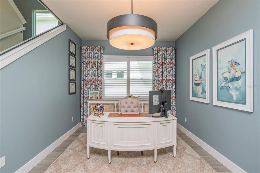 Furnished interior view inside a new home in , San Antonio (Image 31).
