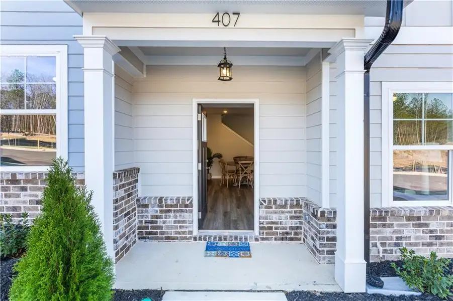 Exterior details and patio area of a home in , Conyers (Image 3).
