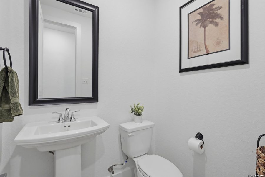 Furnished interior view inside a new home in Davis Ranch, San Antonio (Image 17).