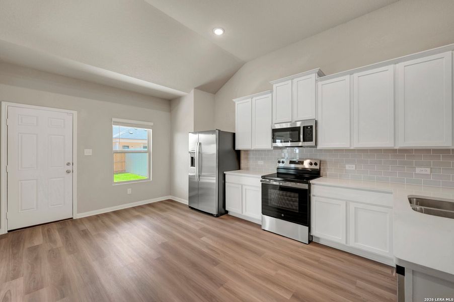 Furnished interior view inside a new home in Paloma Park, Converse (Image 6).
