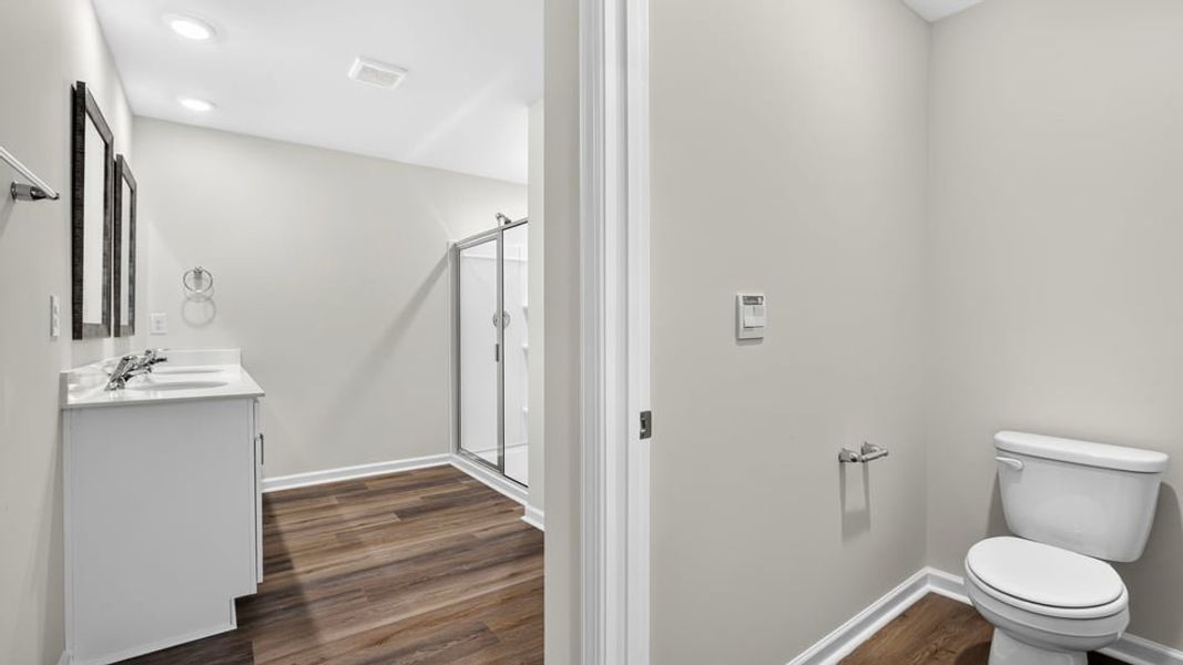 Furnished interior view inside a new home in Gibson Grove, Laurens (Image 9).