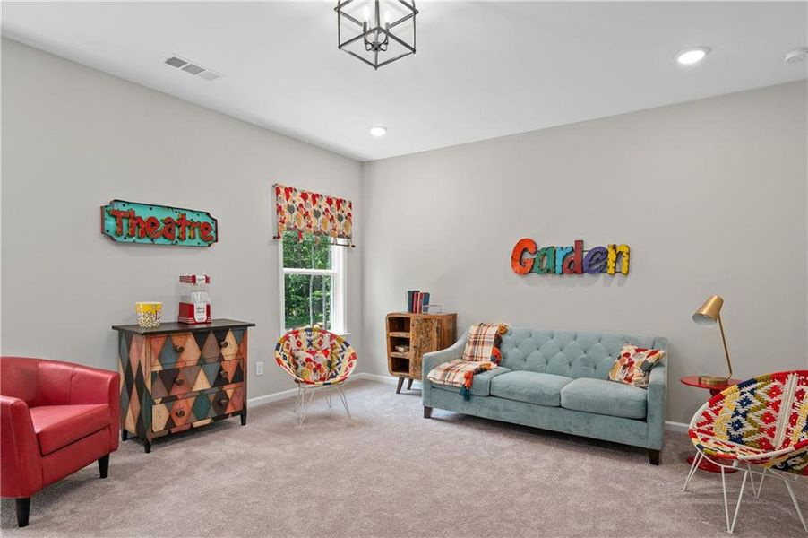 Furnished interior view inside a new home in , Cumming (Image 4).