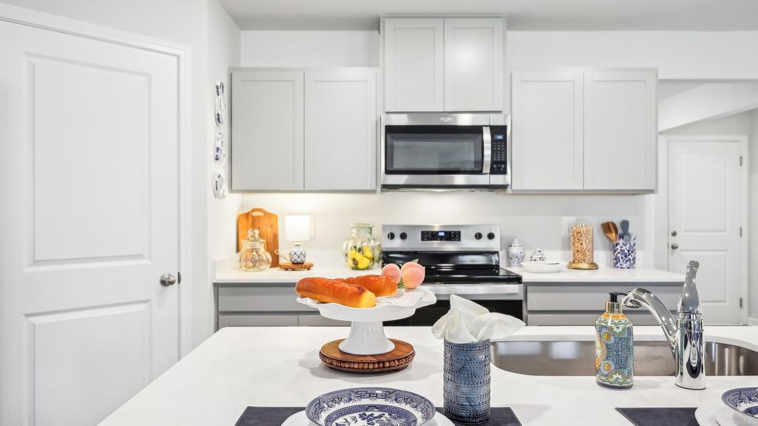 Furnished interior view inside a new home in The Parks, White House (Image 32). Furnished interior view inside a new home in The Parks, White House (Image 32).