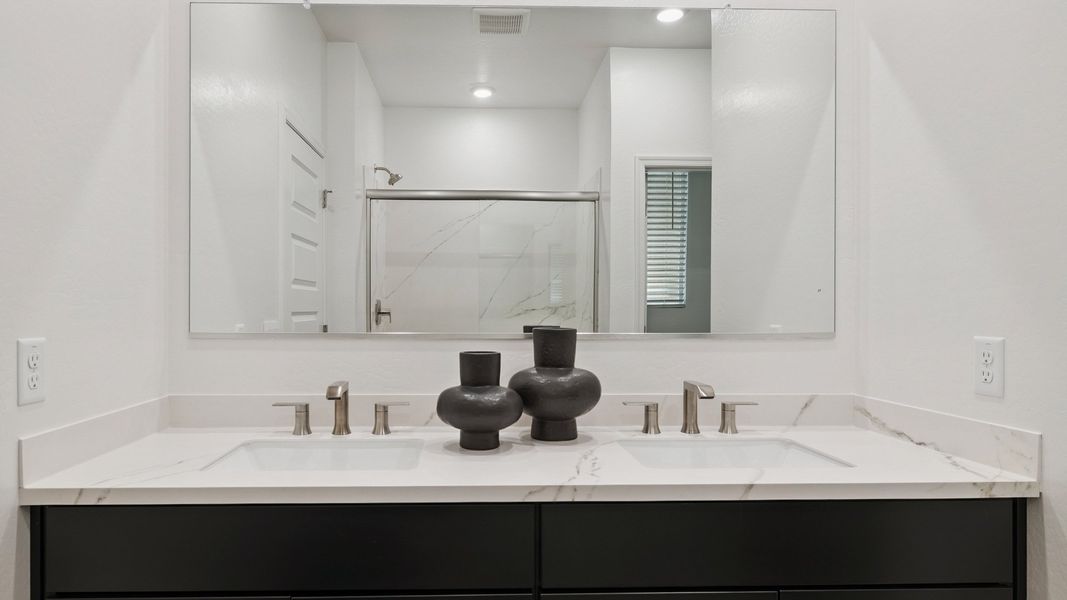 Close-up of interior finishes inside a home in The Buttes at Mystic, Peoria (Image 16).