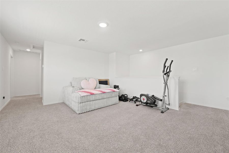 The ultimate flex loft! Whether you need a high-energy home gym, a cozy reading den, or a dedicated play zone, this massive second living space handles your lifestyle with ease.