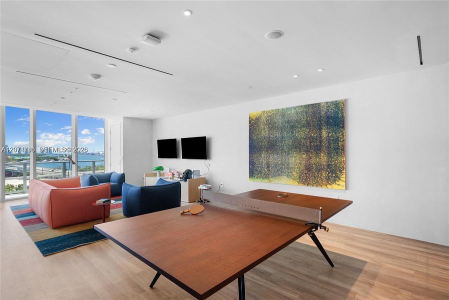 Furnished interior view inside a new home in , Miami (Image 7). Furnished interior view inside a new home in , Miami (Image 7).