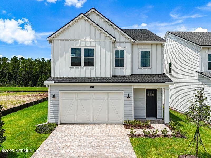 Front exterior of a new home in , St. Augustine, FL, highlighting curb appeal (Image 25). Front exterior of a new home in , St. Augustine, FL, highlighting curb appeal (Image 25).