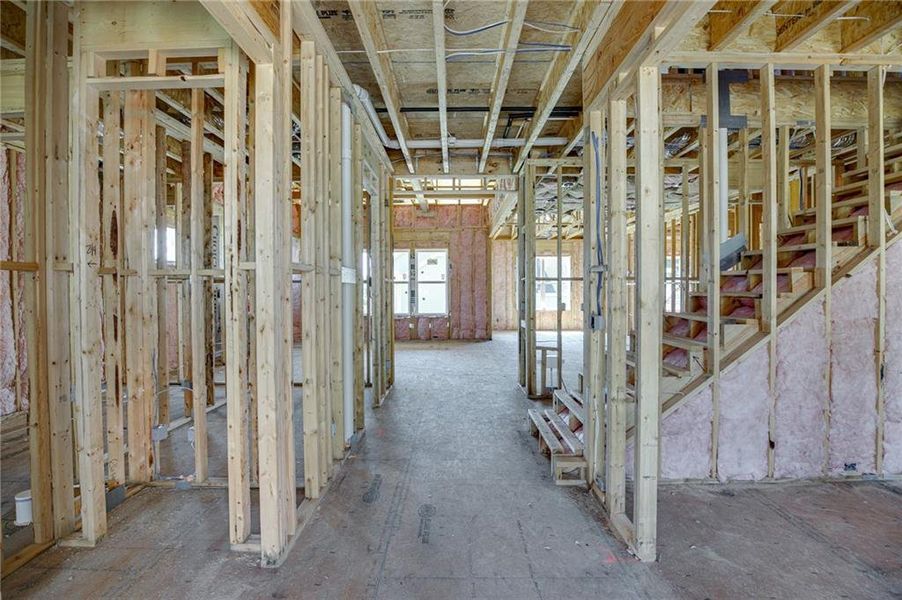 In-progress construction of a new home in , Jefferson, GA (Image 10).