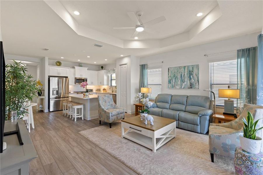 Furnished interior view inside a new home in , Nokomis (Image 6).