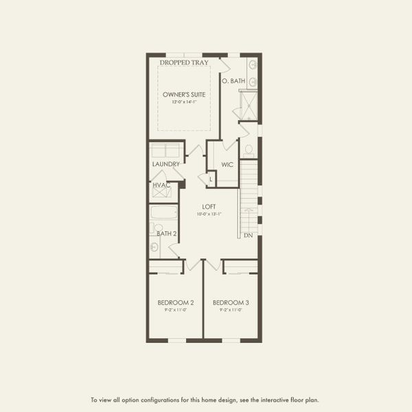 2D floor plan layout of this home in Everton, Lantana, FL (Image 2).