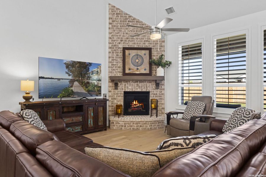 Furnished interior view inside a new home in , Kyle (Image 39).