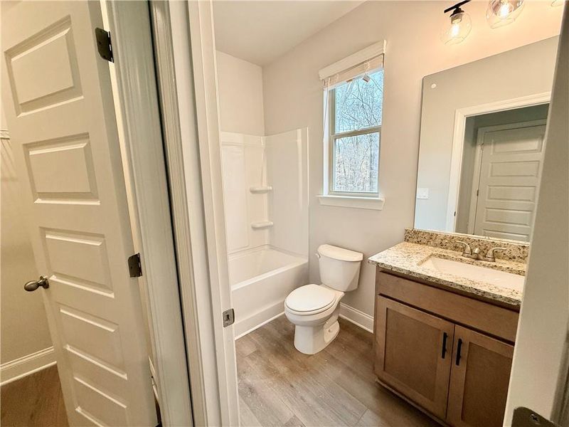 Furnished interior view inside a new home in , Gray (Image 8).