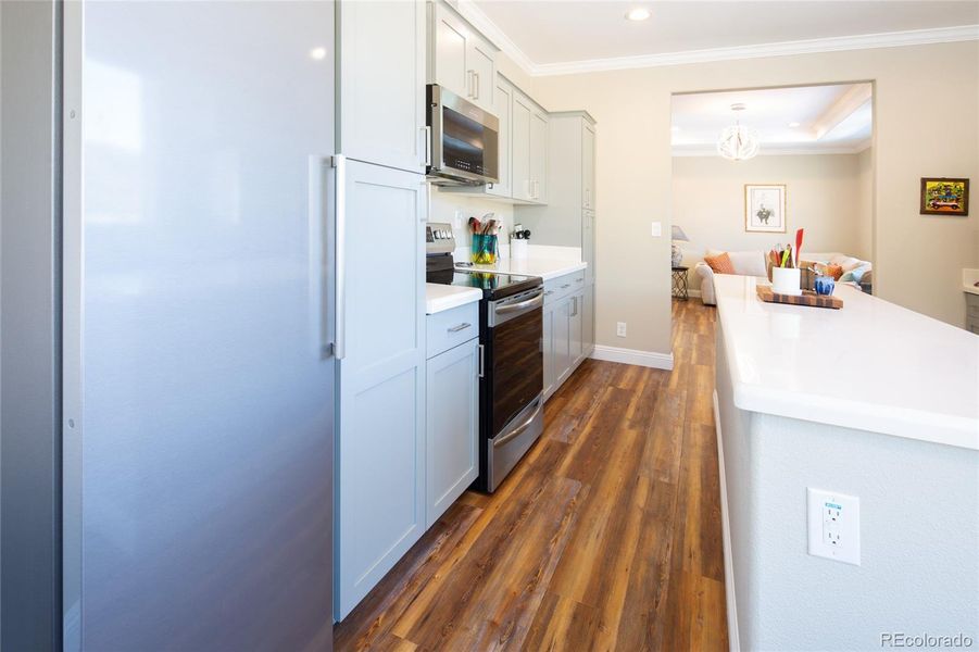 Furnished interior view inside a new home in , Crestone (Image 17).