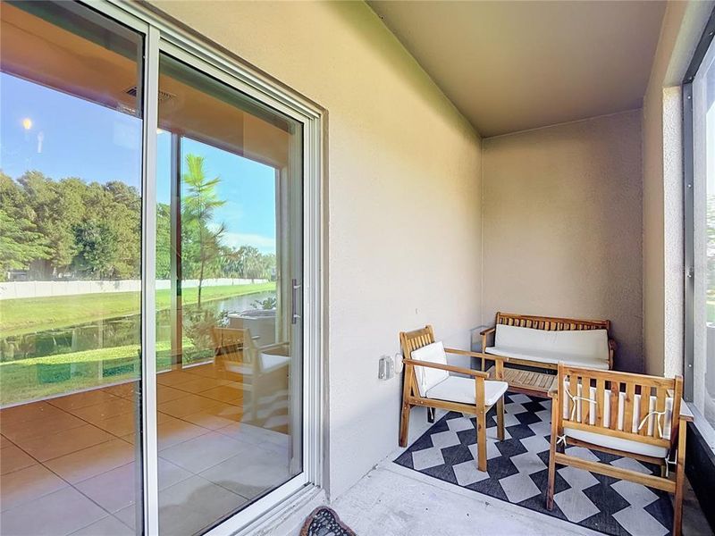 Exterior details and patio area of a home in , Land O' Lakes (Image 27).