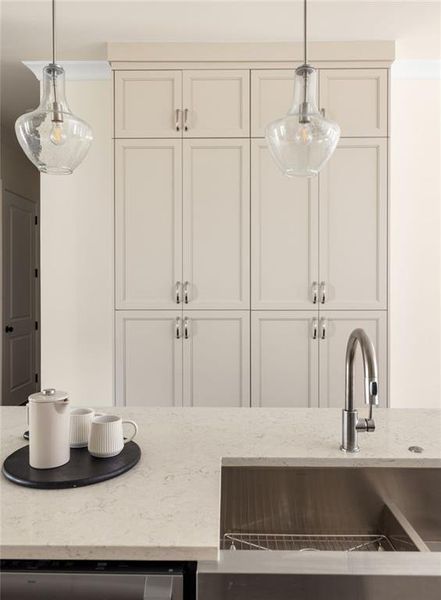 Furnished interior view inside a new home in Evanshire Single Family, Duluth (Image 13). Furnished interior view inside a new home in Evanshire Single Family, Duluth (Image 13).