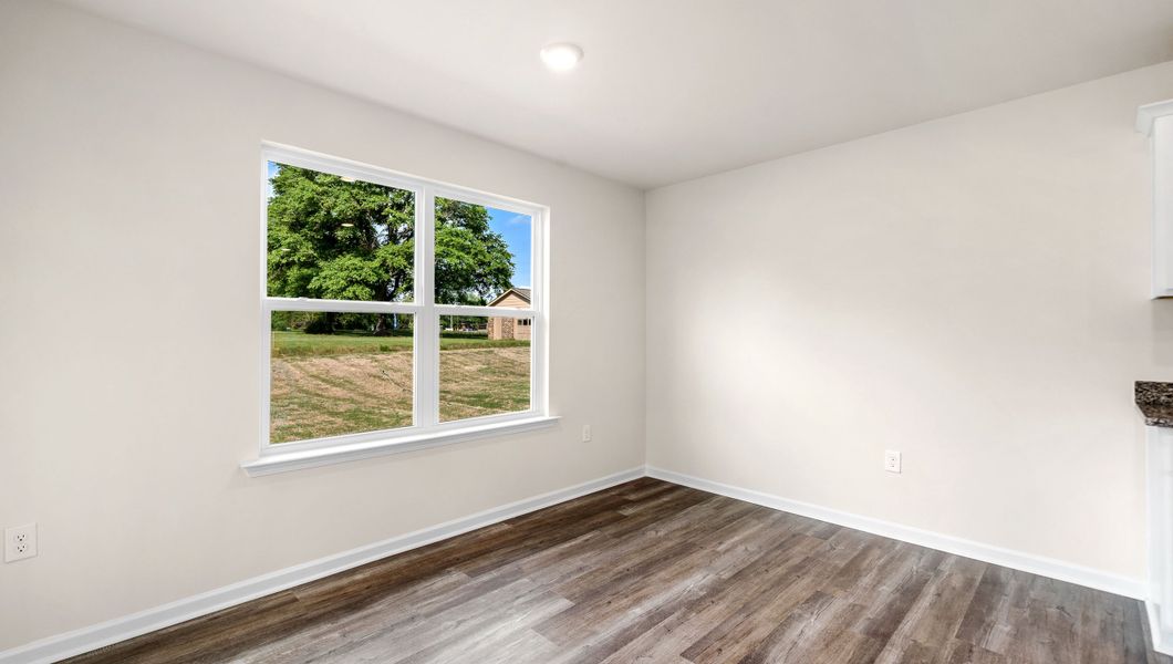 Spacious, unfurnished interior of a new home in Village Grove, Greenville (Image 21). Spacious, unfurnished interior of a new home in Village Grove, Greenville (Image 21).