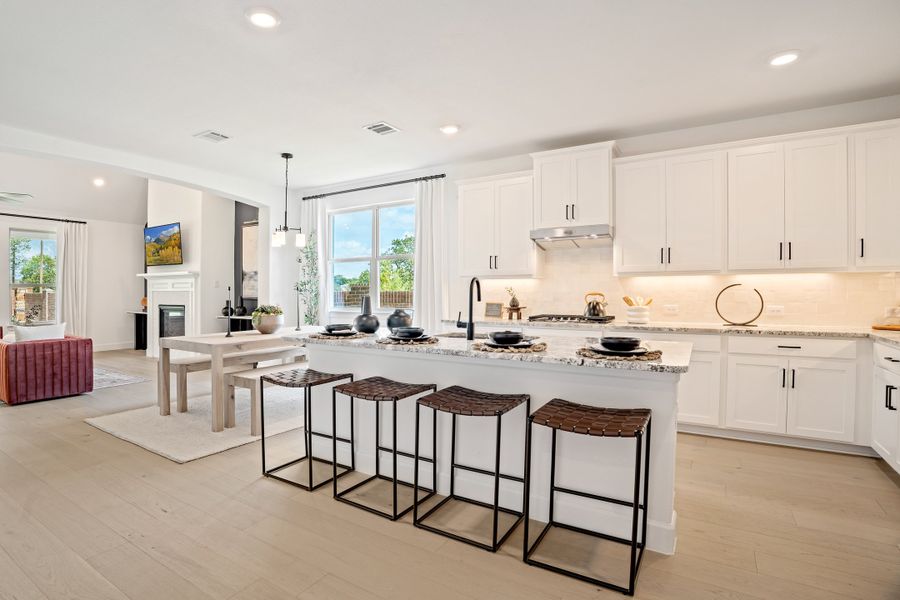 Representative furnished interior of a home built from the Laredo by Beazer Homes in Enclave at Legacy Hills, Celina (Image 6).