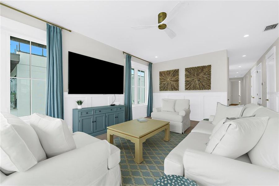 Furnished interior view inside a new home in , Sarasota (Image 4).