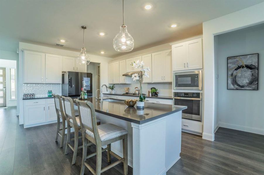 Furnished interior view inside a new home in The Ridge at Northlake, Northlake (Image 10).