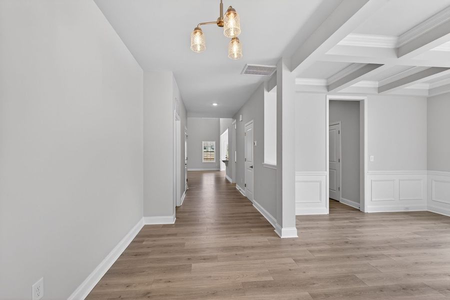 Spacious, unfurnished interior of a new home in Crystal Village, Albemarle (Image 9).