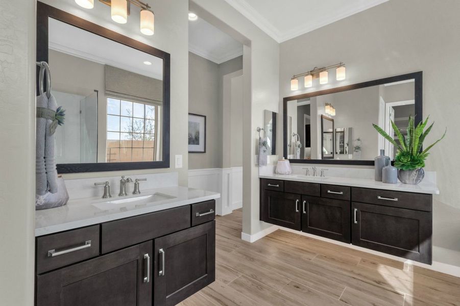 Representative furnished interior of a home built from the Residence Six by Blandford Homes in Earnhardt Ranch, Chandler (Image 18). Representative furnished interior of a home built from the Residence Six by Blandford Homes in Earnhardt Ranch, Chandler (Image 18).