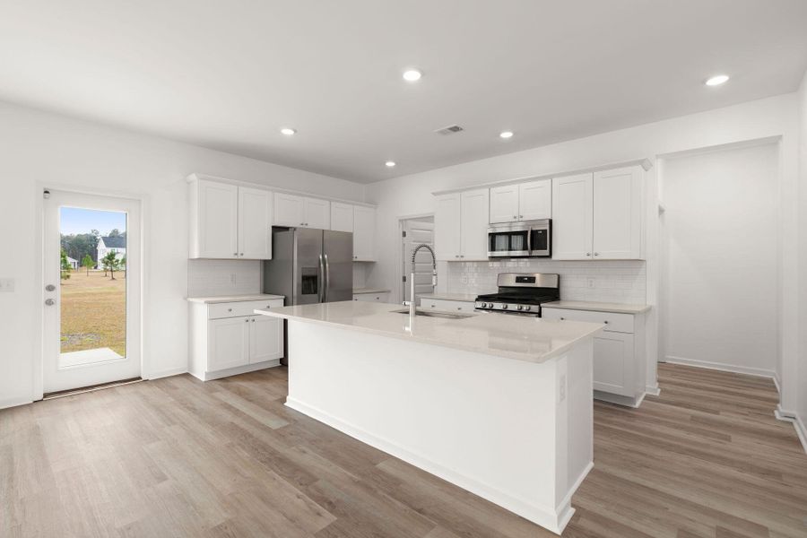 Furnished interior view inside a new home in , Summerville (Image 9). Furnished interior view inside a new home in , Summerville (Image 9).