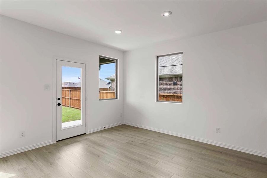 Spacious, unfurnished interior of a new home in Gateway Parks, Forney (Image 23). Spacious, unfurnished interior of a new home in Gateway Parks, Forney (Image 23).