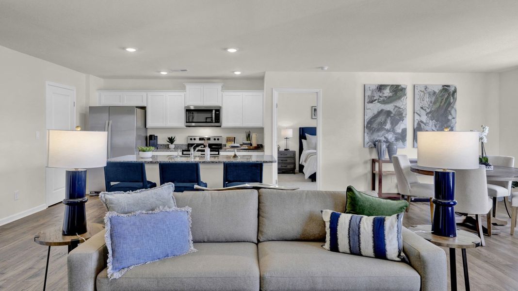 Furnished interior view inside a new home in Price's Point, Knoxville (Image 16).