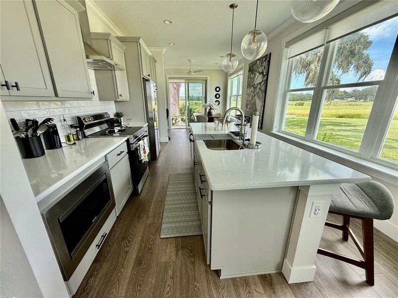 Furnished interior view inside a new home in , Oxford (Image 3).