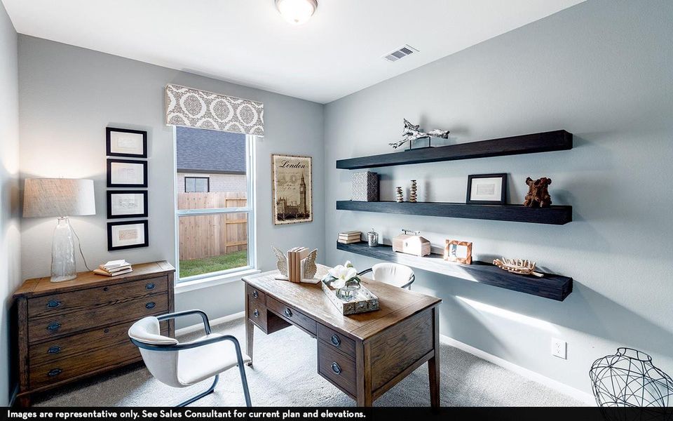 Furnished interior view inside a new home in Creekhaven, Rosharon (Image 10).