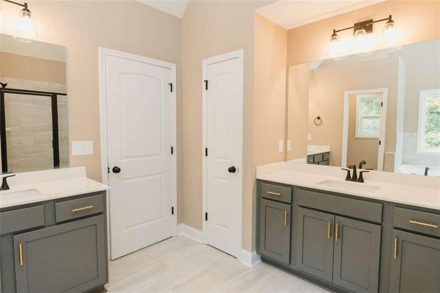 Furnished interior view inside a new home in , Douglasville (Image 10). Furnished interior view inside a new home in , Douglasville (Image 10).