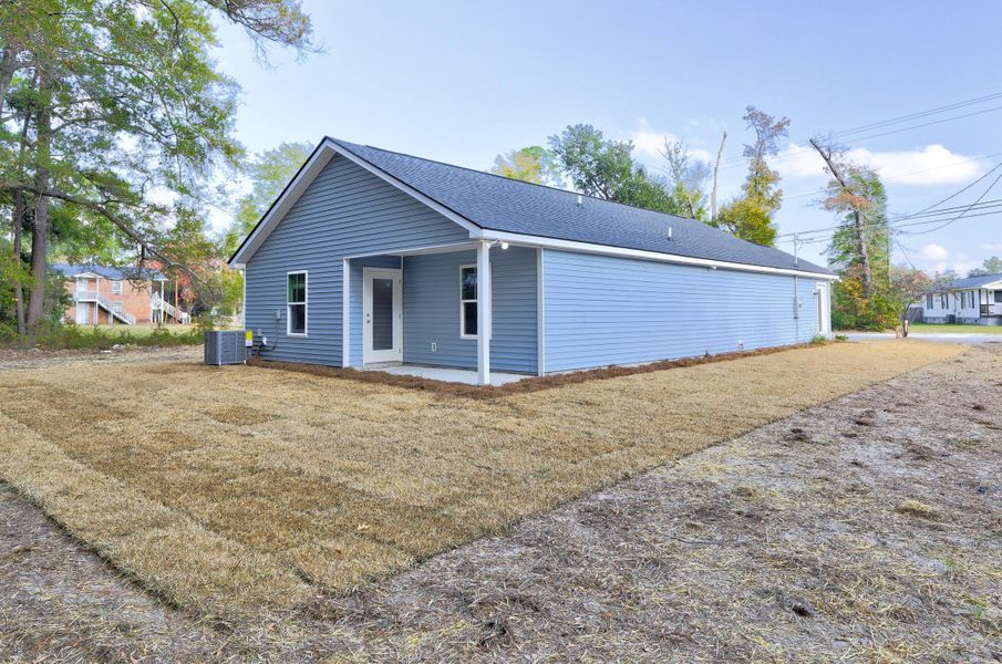 Exterior details and patio area of a home in , Walterboro (Image 4). Exterior details and patio area of a home in , Walterboro (Image 4).