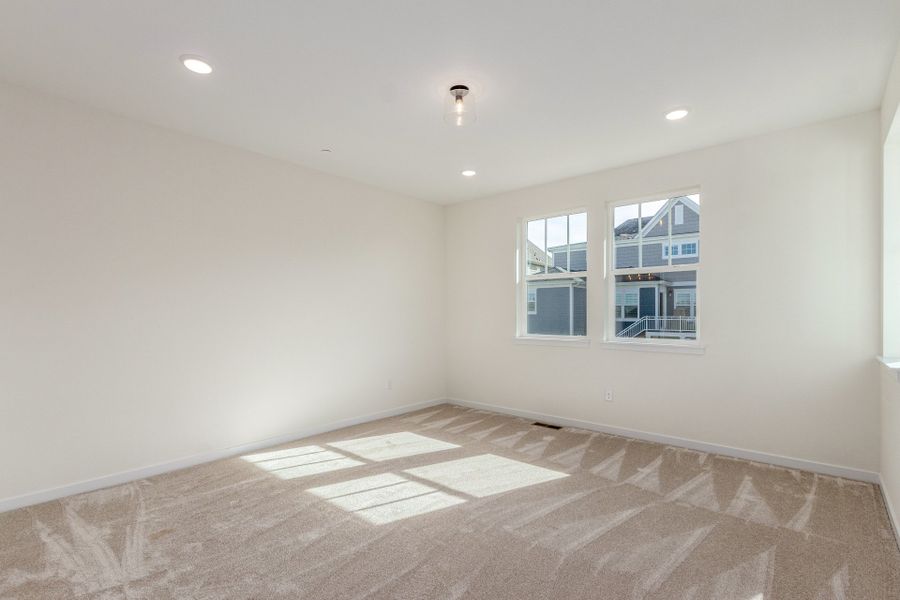 Spacious, unfurnished interior of a new home in Westerly, Erie (Image 27). Spacious, unfurnished interior of a new home in Westerly, Erie (Image 27).