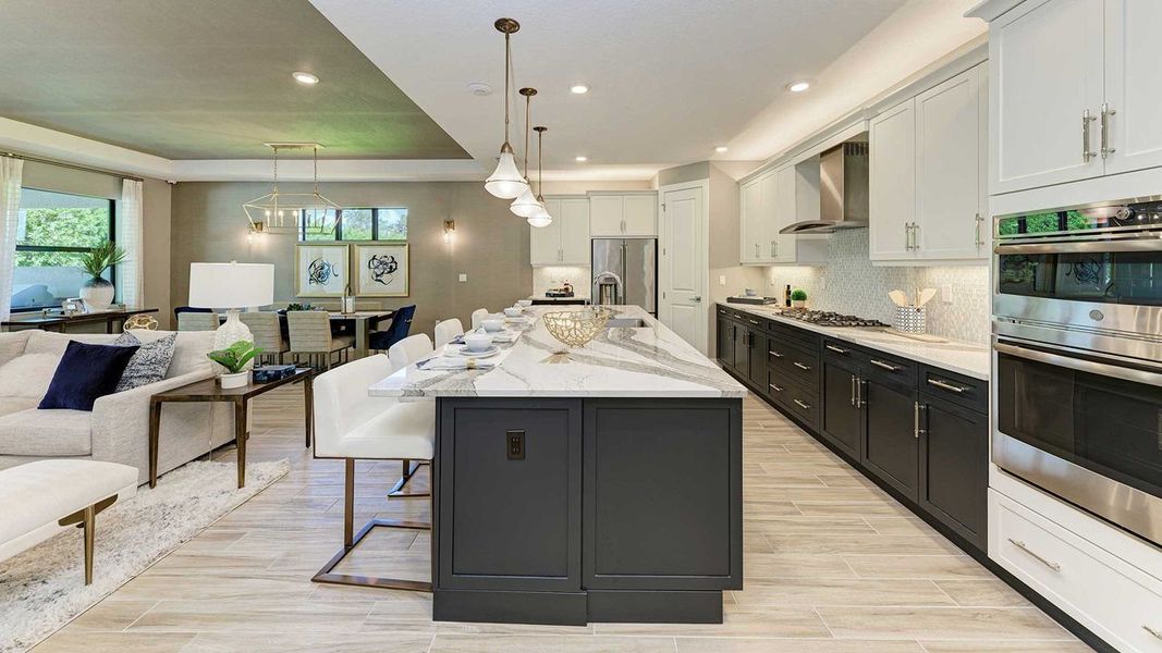 Kitchen - Model shown is without Bonus Room