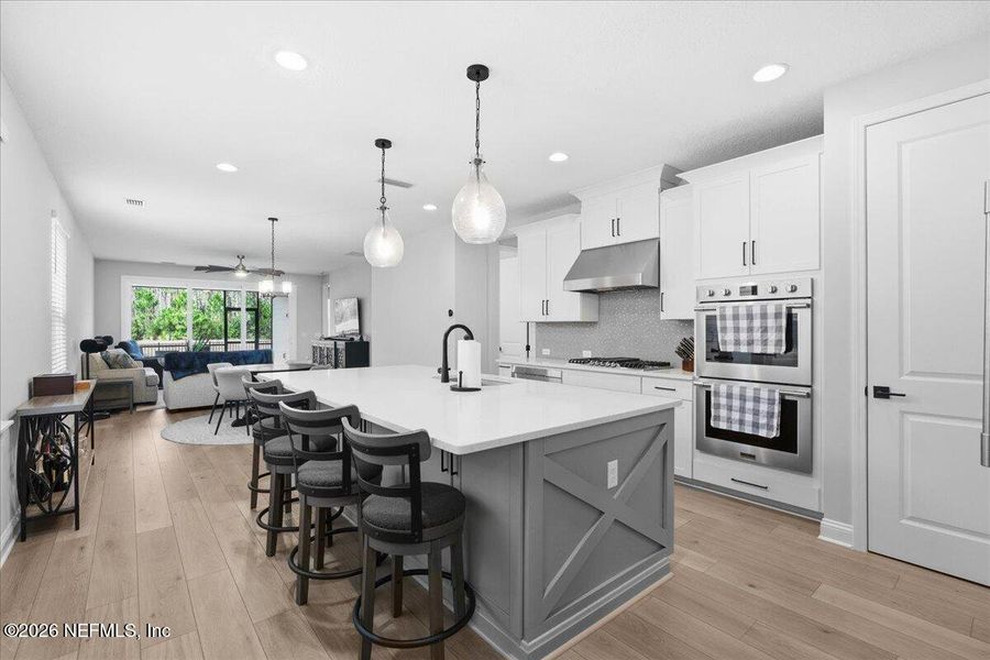 Furnished interior view inside a new home in SilverLeaf Village, St. Augustine (Image 12).
