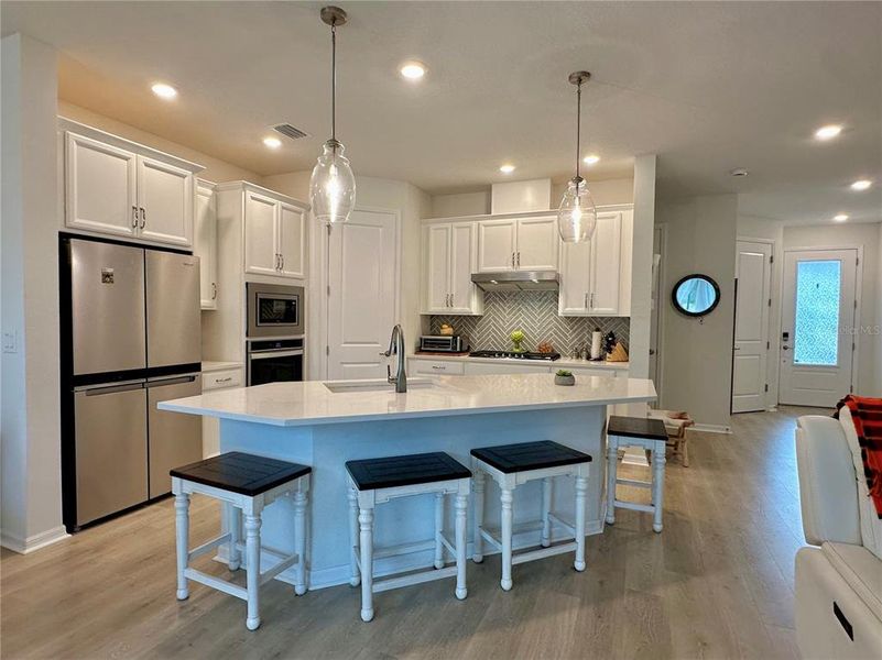 Furnished interior view inside a new home in , Land O' Lakes (Image 31). Furnished interior view inside a new home in , Land O' Lakes (Image 31).