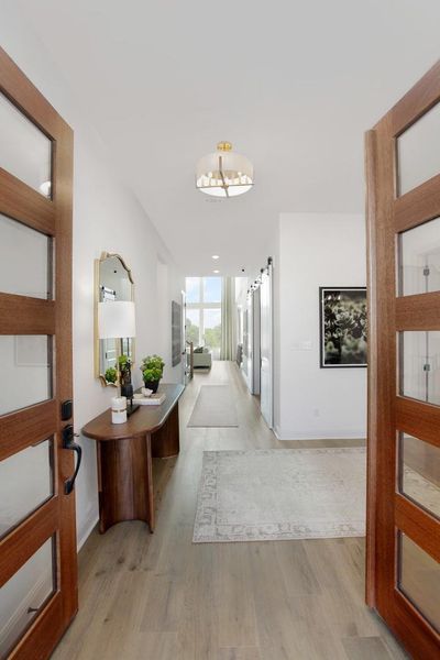 Furnished interior view inside a new home in , Georgetown (Image 17).
