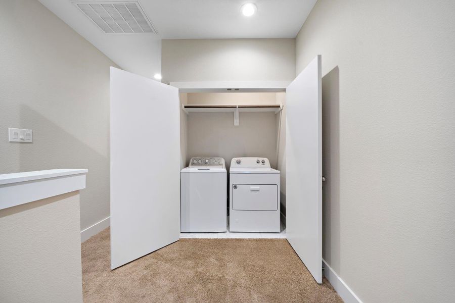 Furnished interior view inside a new home in Scranton Estates, Houston (Image 33).