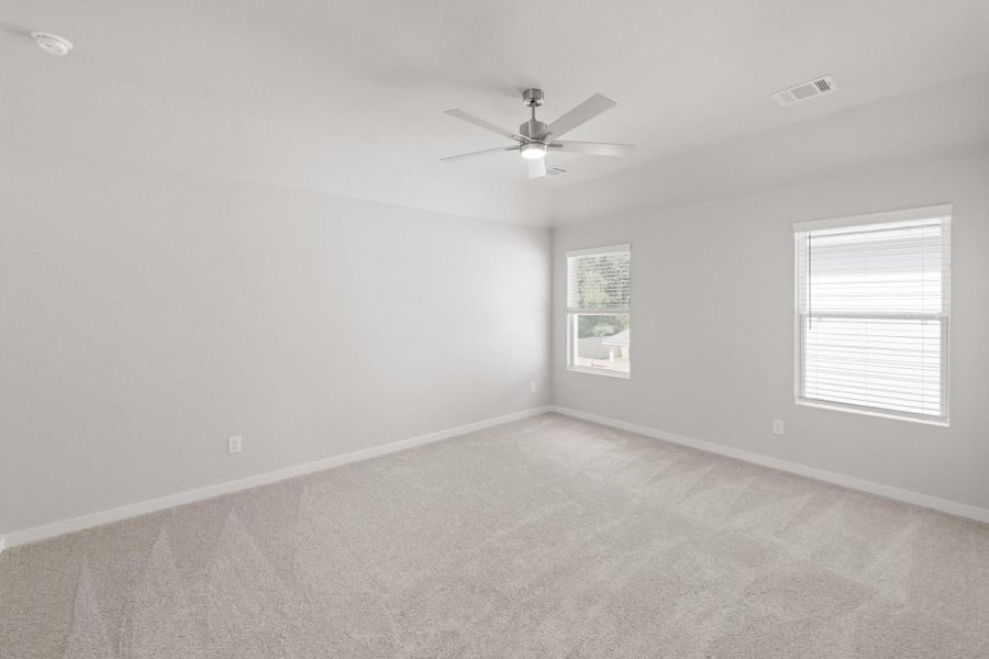 Spacious, unfurnished interior of a new home in Cypresswood Landing, Humble (Image 21).