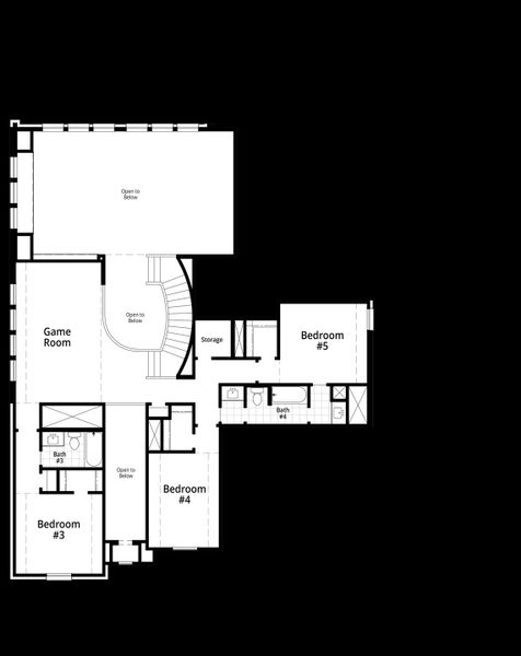 Upstairs Floor Plan
