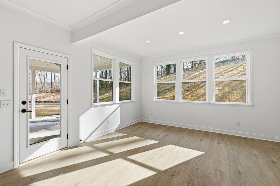 Spacious, unfurnished interior of a new home in Reserve at Hickory Walk, Kennesaw (Image 16).