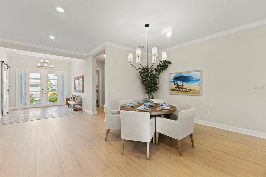 Furnished interior view inside a new home in , Lakewood Ranch (Image 9).