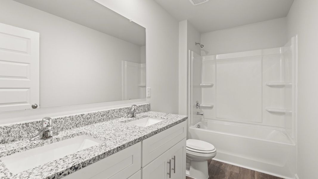 Furnished interior view inside a new home in Captain's Corner, Grovetown (Image 13).