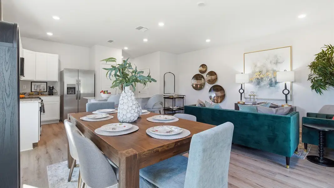 Furnished interior view inside a new home in Misting Springs, Crawfordville (Image 5).