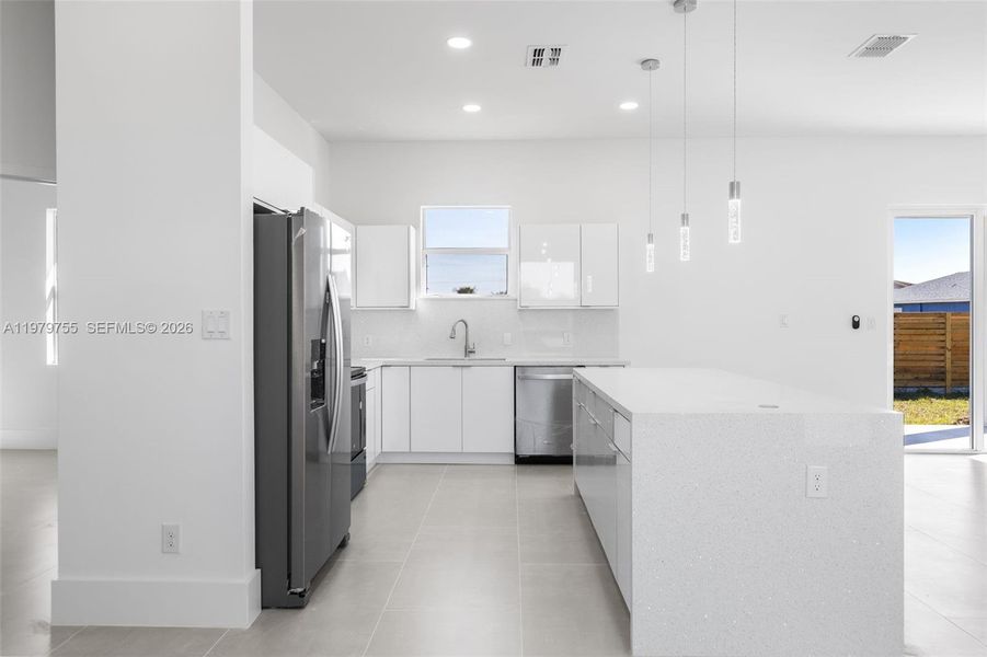 Furnished interior view inside a new home in , Lehigh Acres (Image 7).