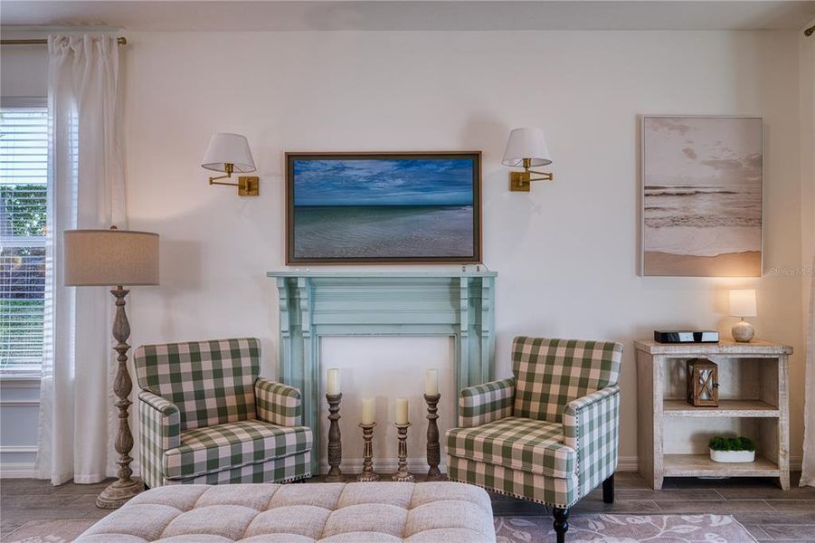 Furnished interior view inside a new home in , Sarasota (Image 10). Furnished interior view inside a new home in , Sarasota (Image 10).