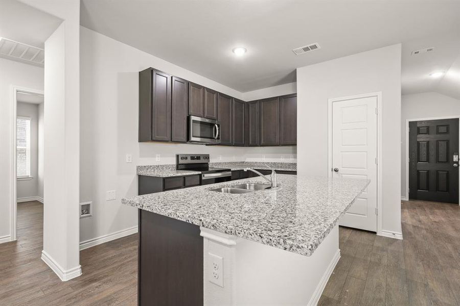 Furnished interior view inside a new home in Christian Meadows, Ennis (Image 4). Furnished interior view inside a new home in Christian Meadows, Ennis (Image 4).