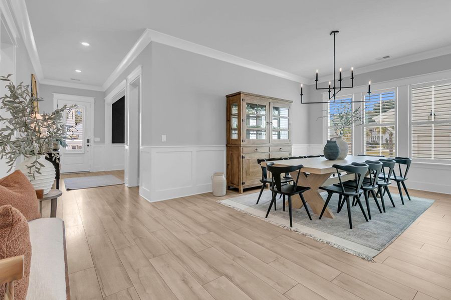 Furnished interior view inside a new home in Carolina Park: Riverside, Mount Pleasant (Image 47). Furnished interior view inside a new home in Carolina Park: Riverside, Mount Pleasant (Image 47).